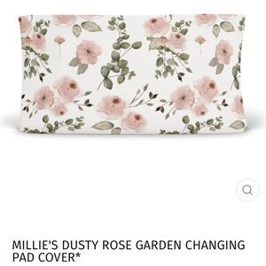 Caden Lane Dusty Rose Changing Pad Cover